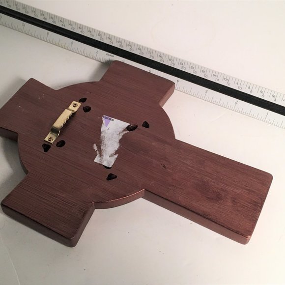 Irish Blessing Cross Celtic Shamrock wall decor 8" luck St Patricks Day … - Picture 5 of 5